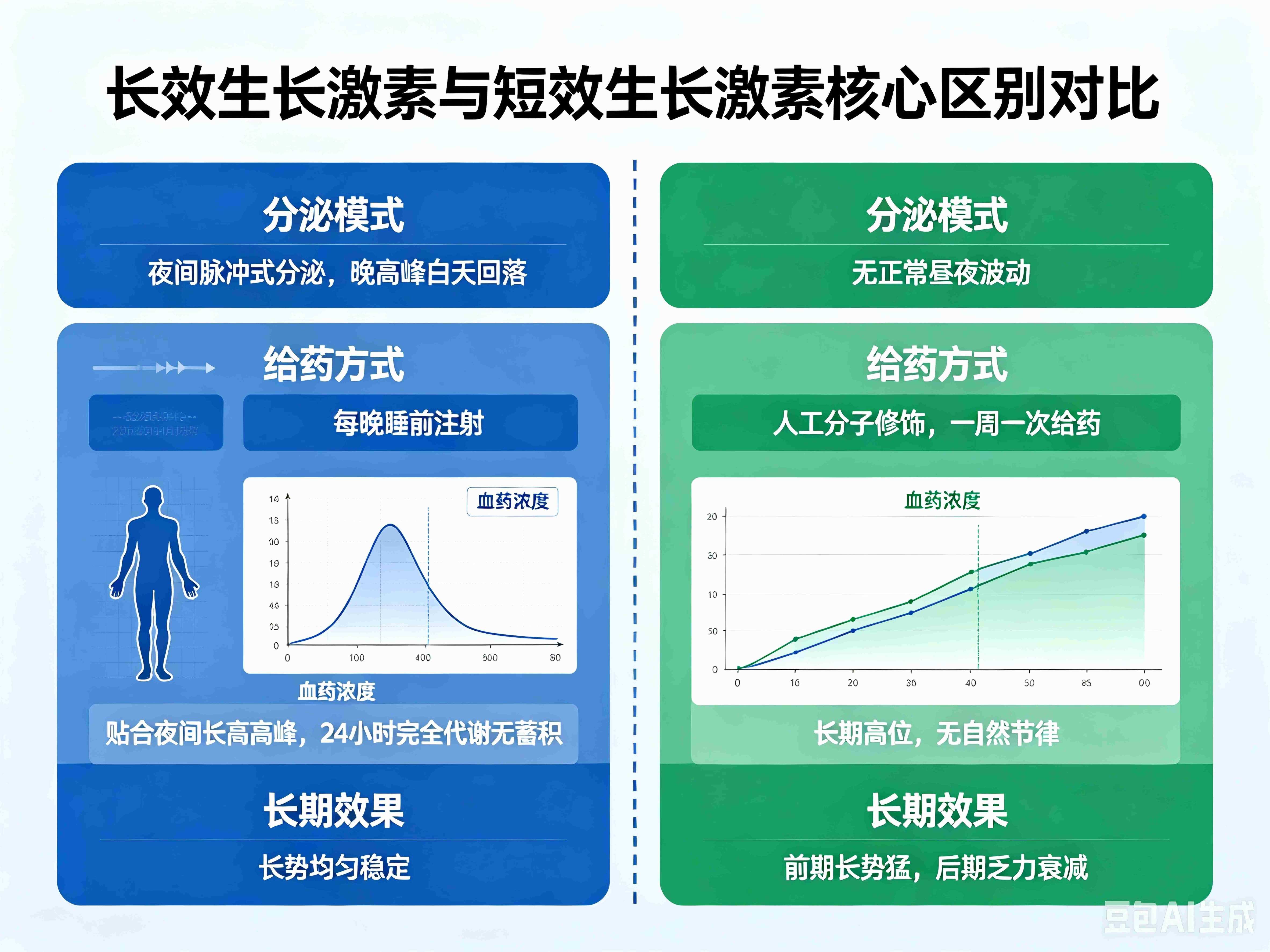 长效和短效的区别